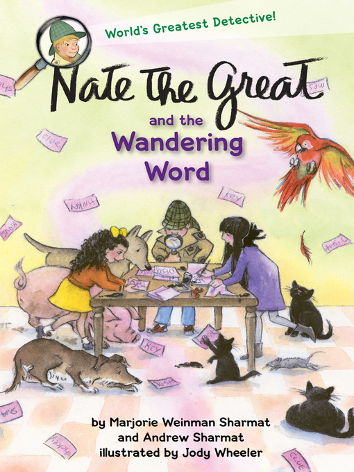 Cover image for Nate the Great and the Wandering Word